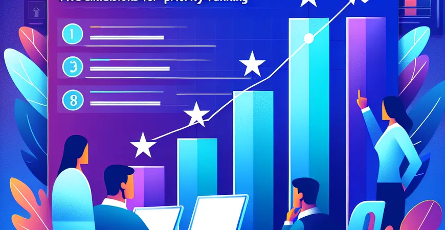 业务部门需求冲突？优先级排序的 5 个维度